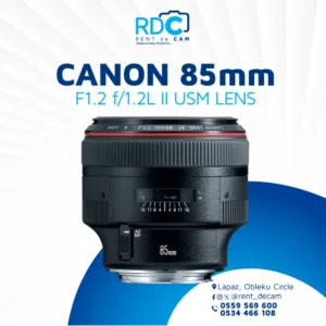Canon EF 85mm f/1.2L II USM Lens
