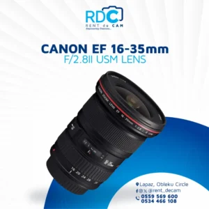 Canon EF 16-35mm f2.8L II USM lens