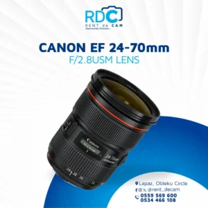 Canon EF 24-70mm f/2.8L USM Lens