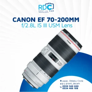 Canon EF 70-200mm f/2.8L IS III USM Lens