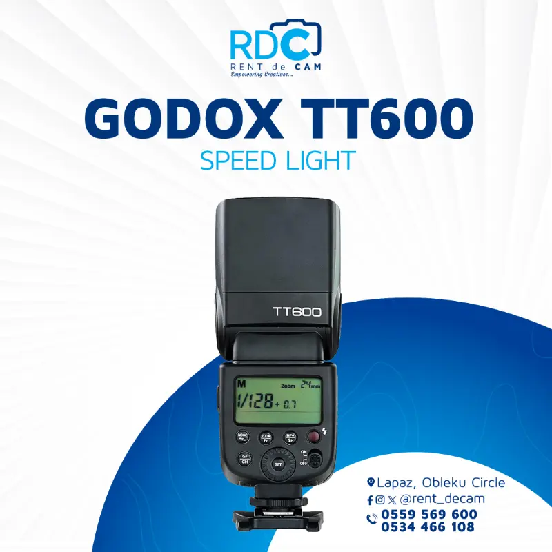 GODOX TT600 SPEED LIGHT Flash