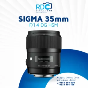 Sigma 35mm f/1.4 DG HSN Art Lens