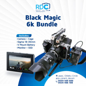 6K Blackmagic with Sigma 18-35mm