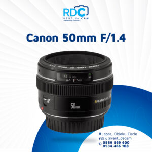 Canon EF 50mm F/1.4 Lens