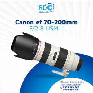 Canon ef 70-200mm F/2.8 USM  I