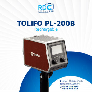 Tolifo Rechargeable lights 100W